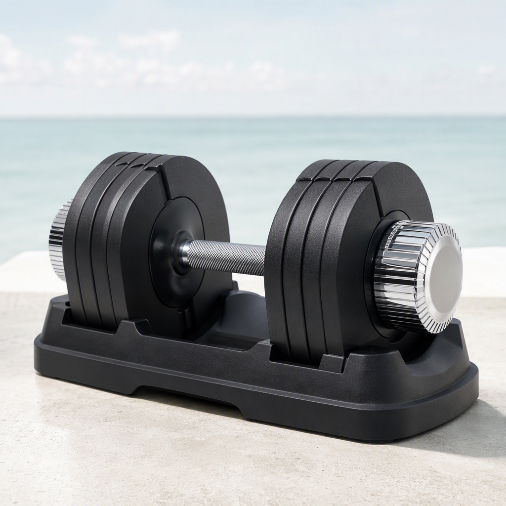 Adjustable Dial Dumbbell 5–52.5 lb