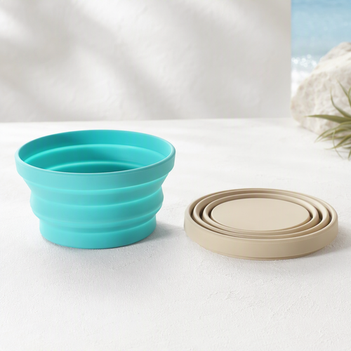 Collapsible Silicone Travel Bowl Set