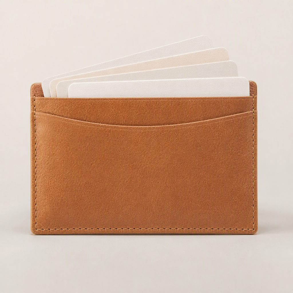 Slim Full-Grain Leather Card Wallet